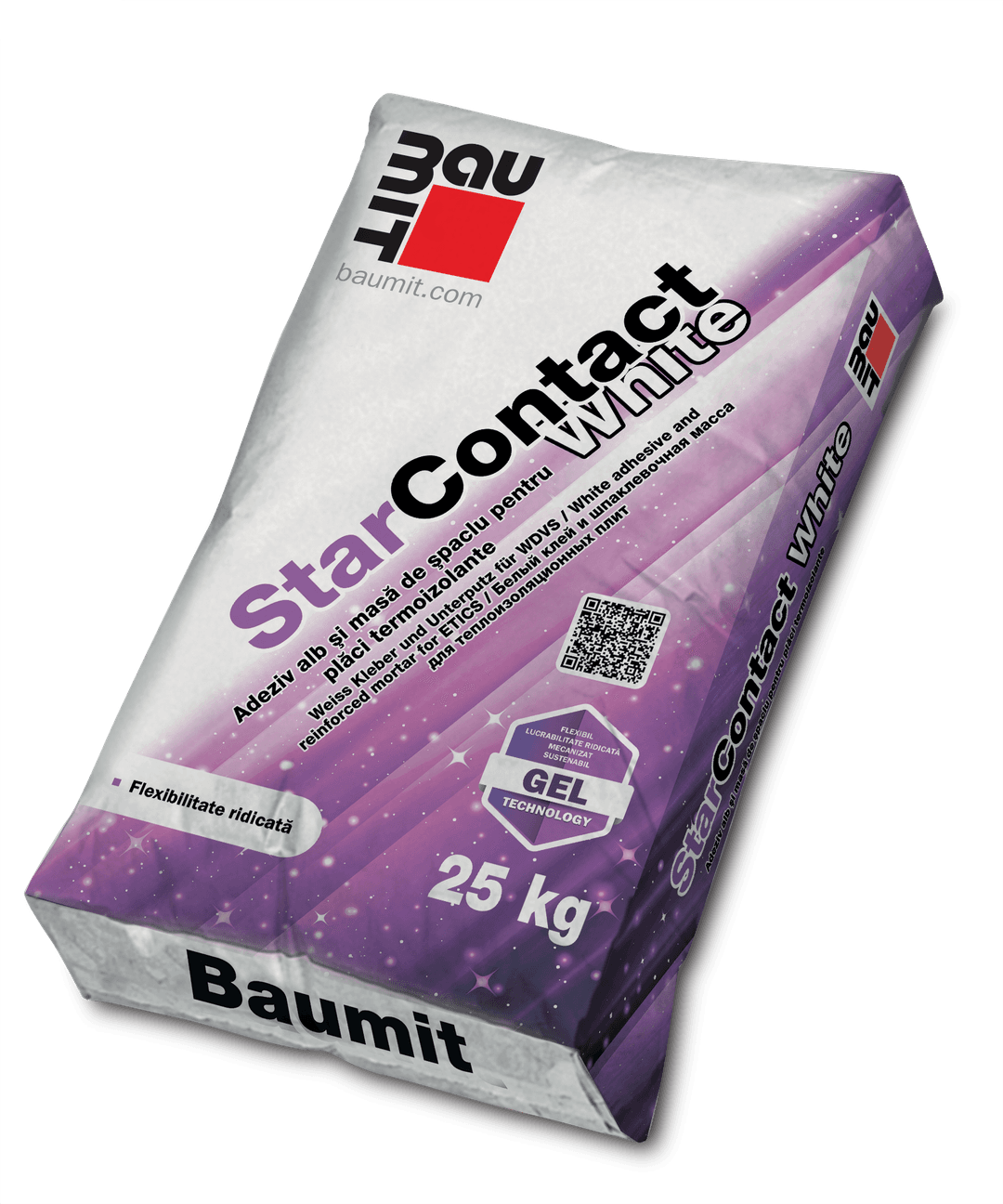 Baumit Adeziv/Masa Spaclu Star Contact Gel alb, 25 kg