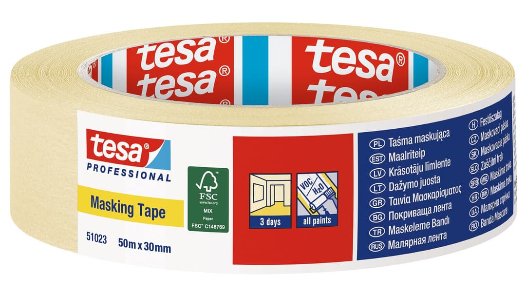 Banda de mascare Tesa Professional 51023 50m*50mm