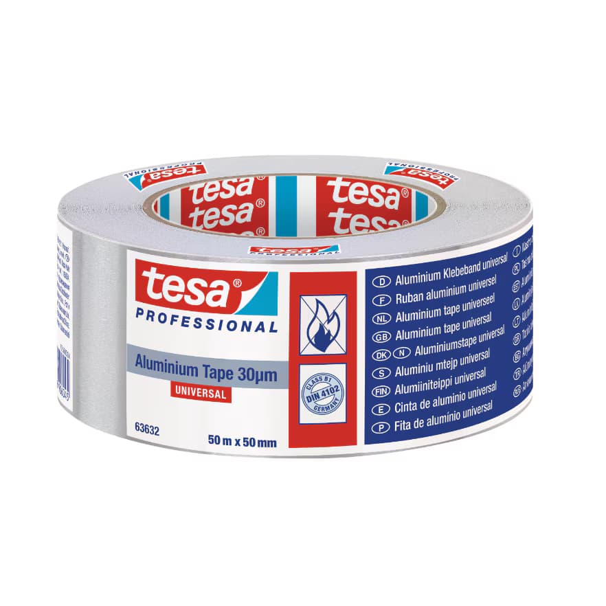 Banda din Aluminiu Tesa 63632 50m*50mm 30 microni 