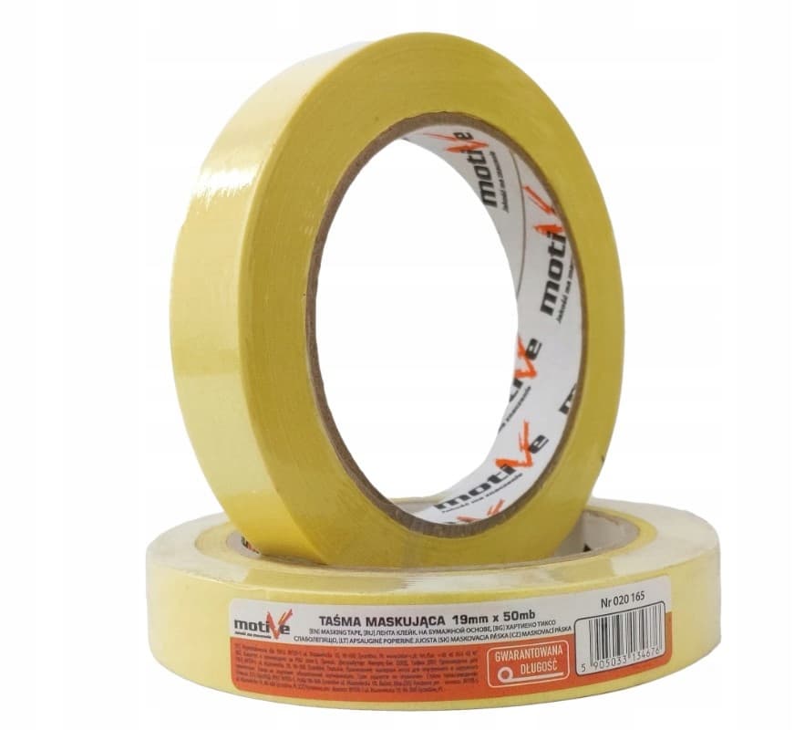 Banda Motive (GALBENA) interior 19mmx50m  020165