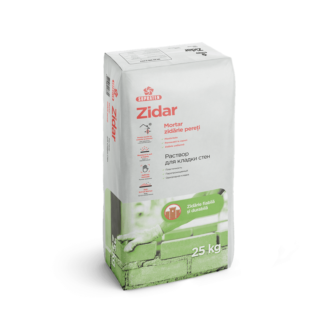 Amestec uscat zidarie Zidar 25 kg  6020206