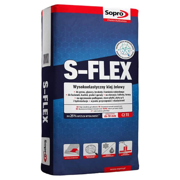 Adeziv super elastic S-FLEX 22,5 sur
