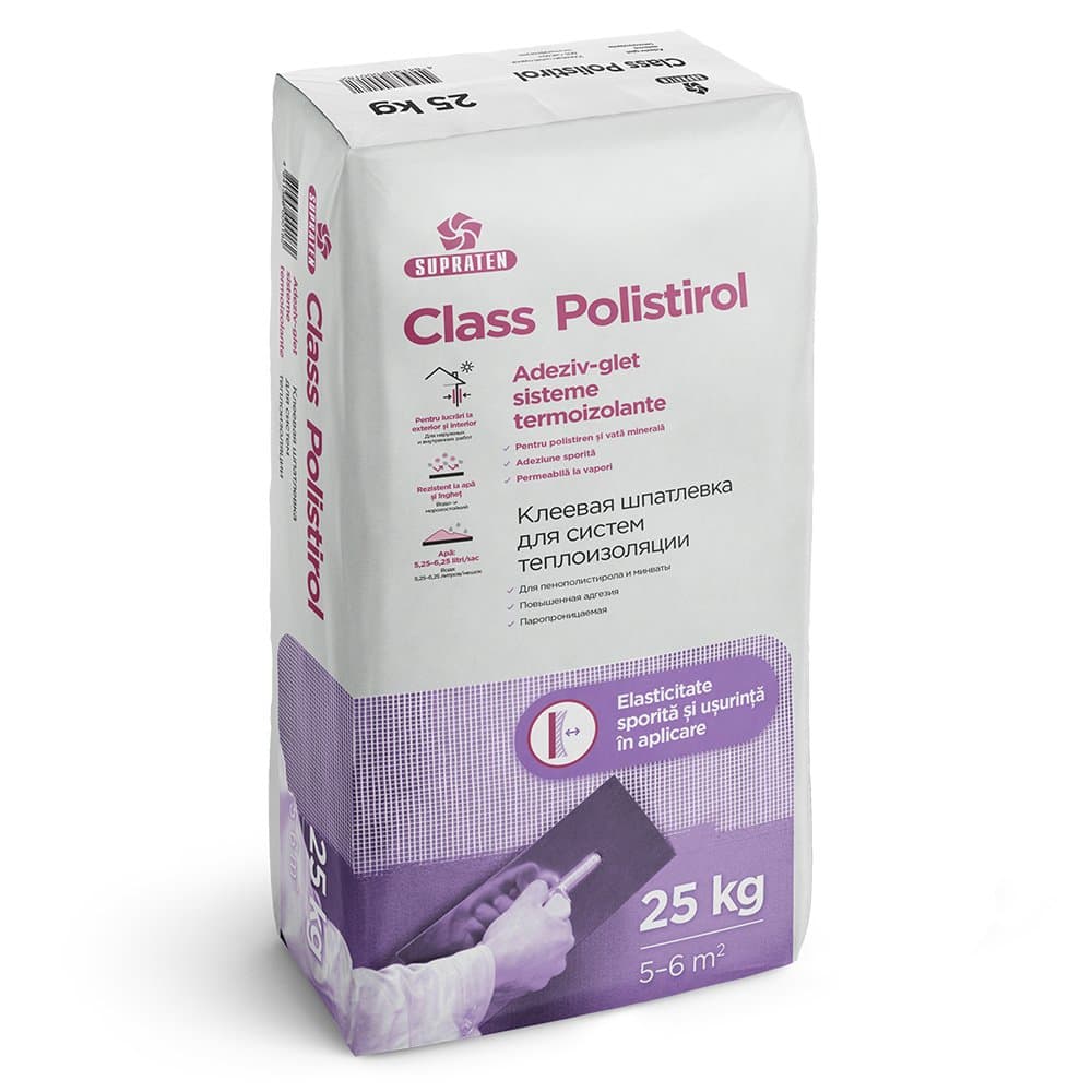 Adeziv termoizolare CLASS POLISTIROL 25 kg