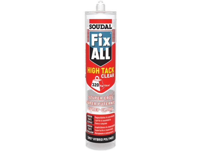 SOUDAL Fix All High Tack, transparent, 290ml 131747