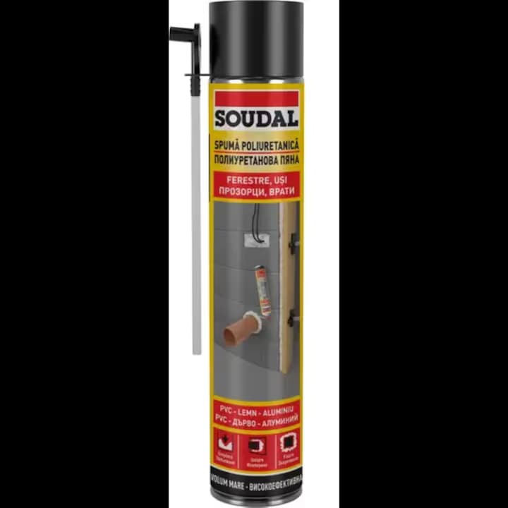 SOUDAL Spuma PAI, Yellow, 700ml 157953