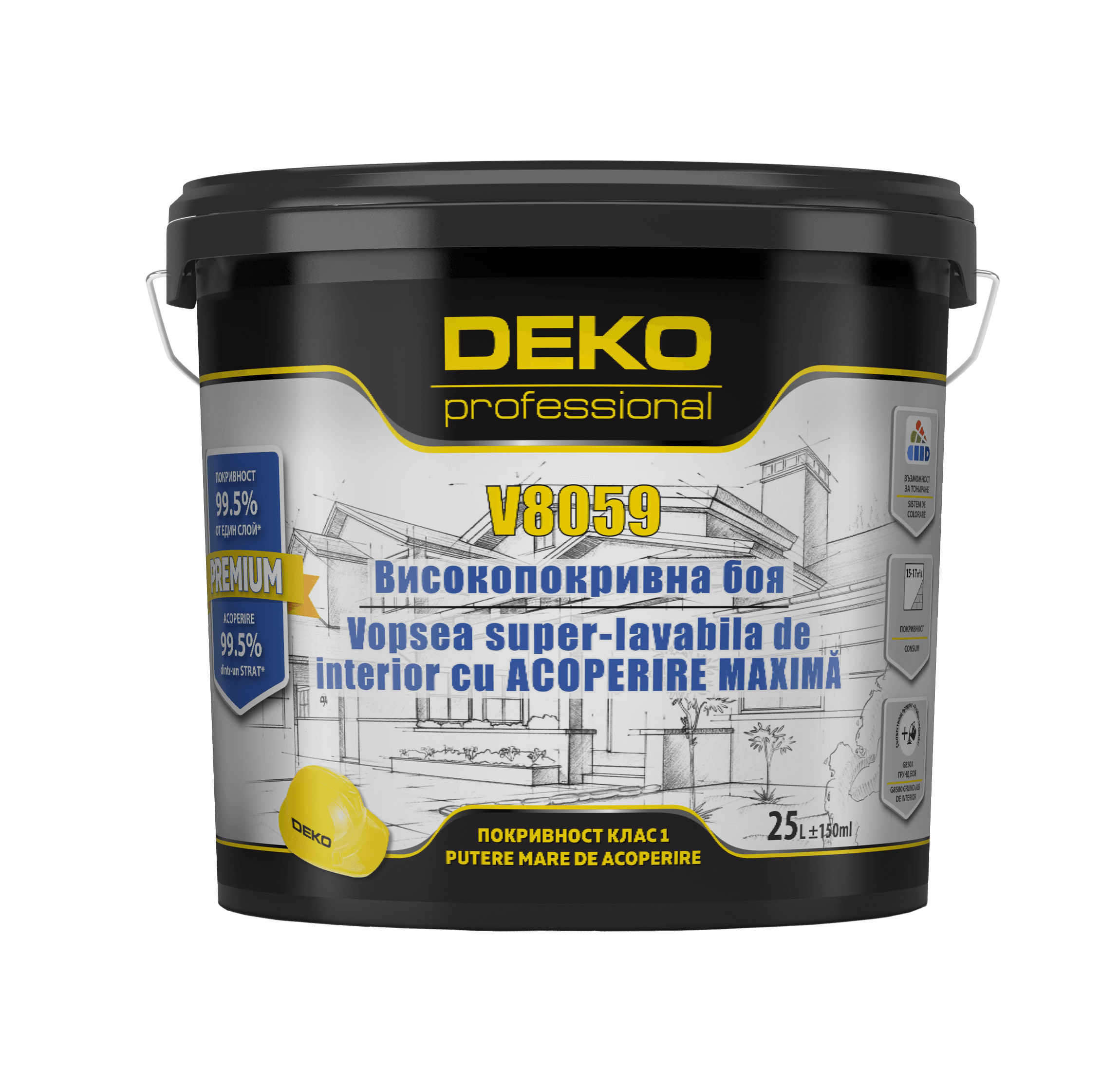 DEKO V8059 vopsea int ROBG 2,5L