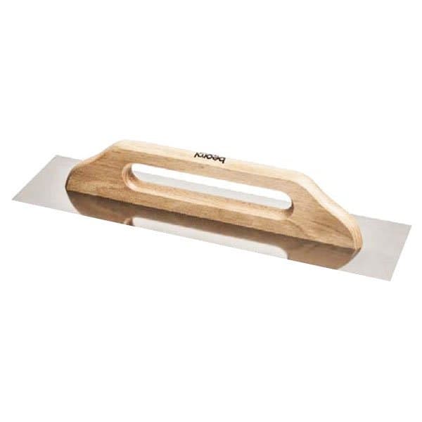 Drisca  din inox 130x480mm maner lemn  Beorol  990843